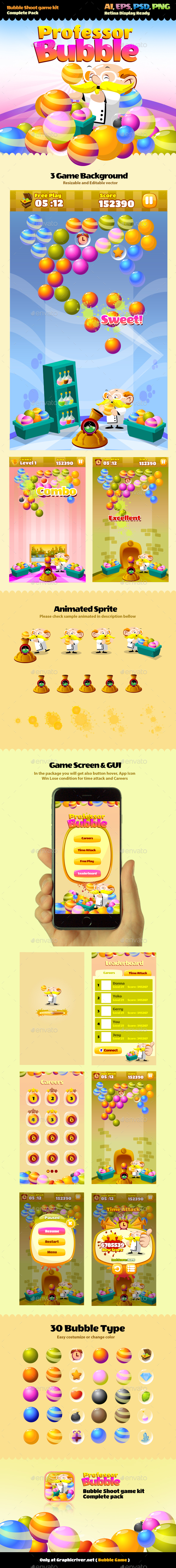 Bubble Game - Game Kits Game Assets