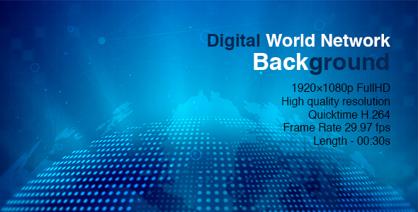 Digital World Network Background alt