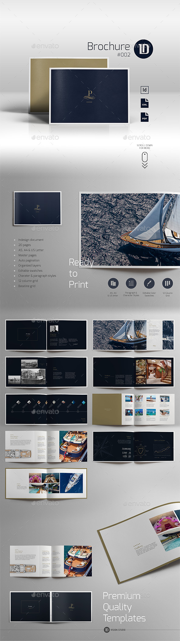 Multipurpose Luxury Brochure 002 - Corporate Brochures