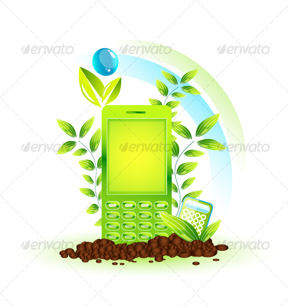 Environmental cellphone - Technology Conceptual
