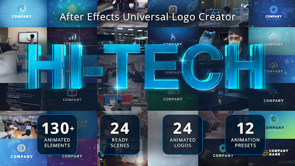 Ultimate Hi-Tech Logo Generator