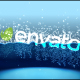 Half Water logo intro - VideoHive Item for Sale