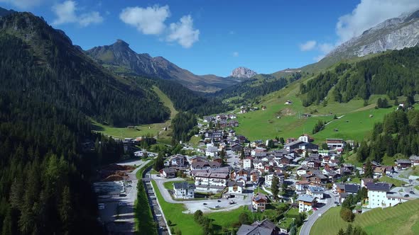 Astonishing Aerial View of Valley Hidden Away in Mountains alt