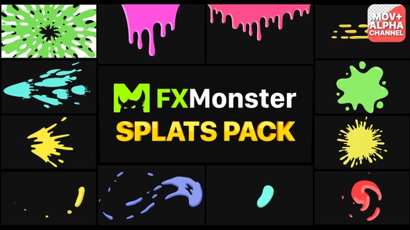 Splats Pack | Motion Graphics