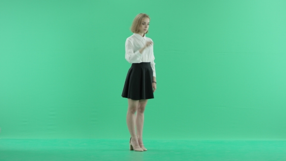 Touchscreen Technology On a Green Screen alt