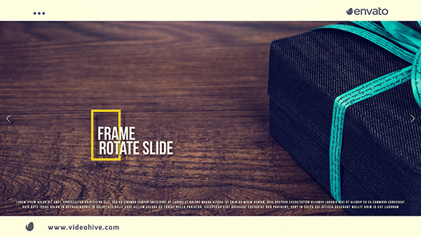 Frame Rotate Slide - VideoHive 17937990