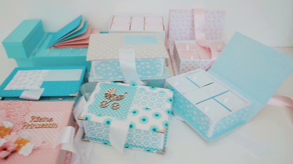 Gift Boxes For Children. Family Heirlooms. Young Mothers.