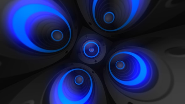 Speaker Sound Waves Visualisation