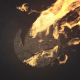 Logo at Fire - VideoHive Item for Sale