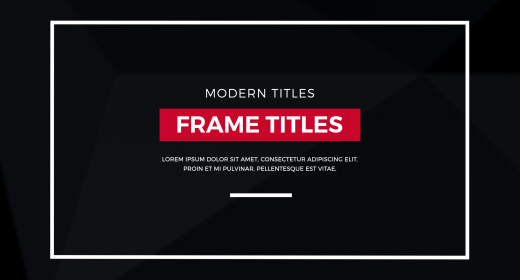 Frame Titles