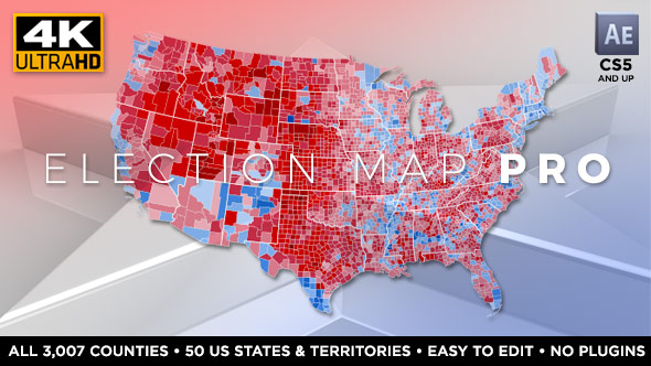 Election Map PRO - VideoHive 17959439