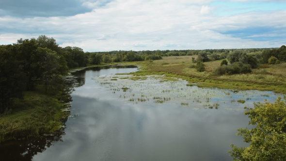 Flight Over The Scenic River alt