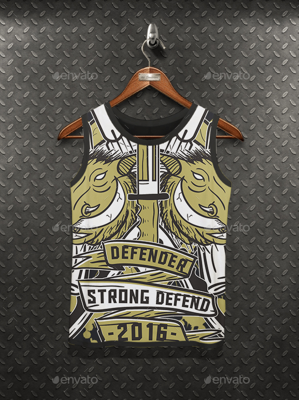 Warthog Strong Defender, T-Shirts | GraphicRiver