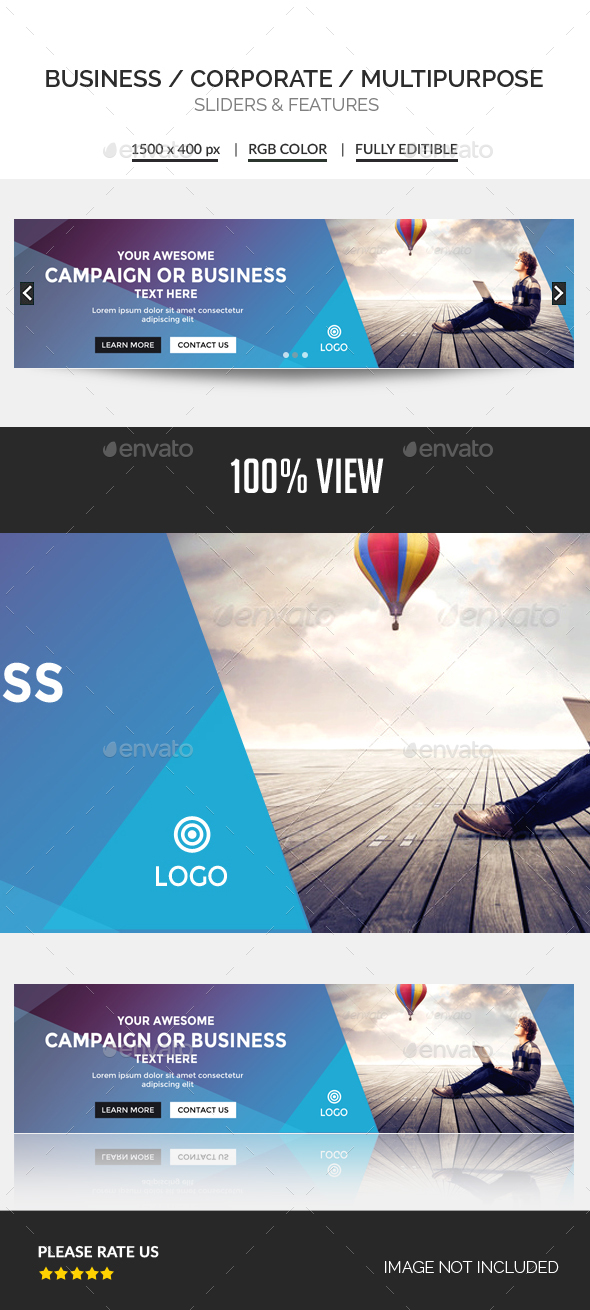 Business Slider - Sliders & Features Web Elements