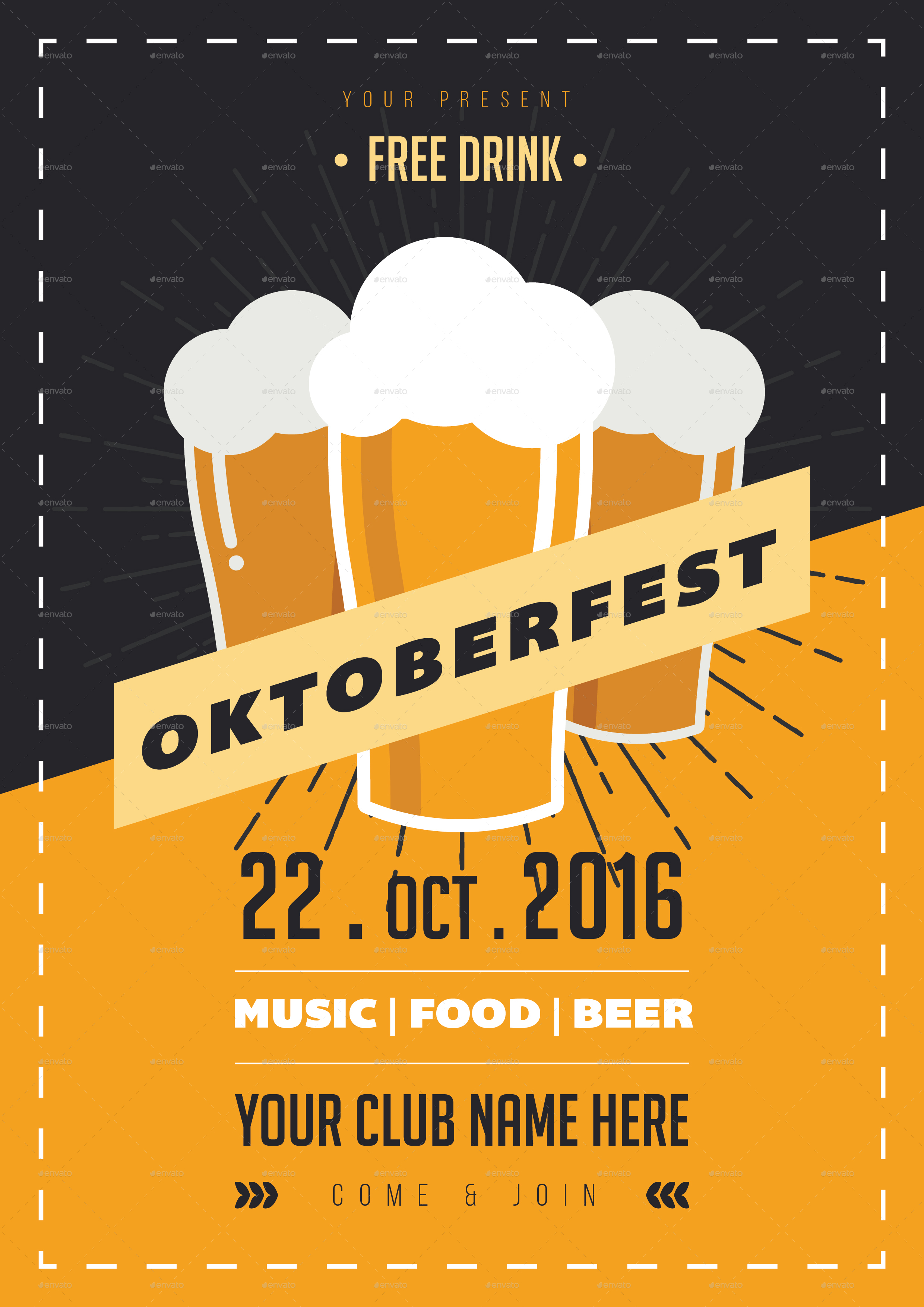 OKTOBERFEST FLYER by ming-ming | GraphicRiver