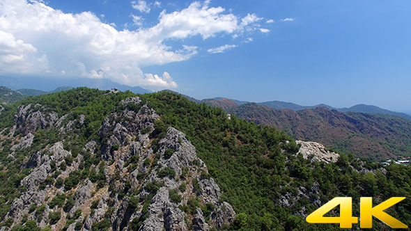Flying Over Mountains