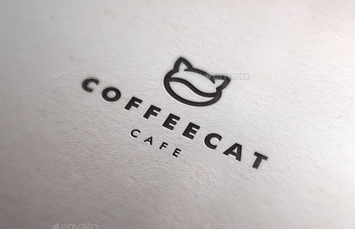 coffee cat  logo by gagavastard GraphicRiver