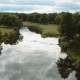 Flying Quadcopter Over The River. Beautiful Summer Landscape - VideoHive Item for Sale
