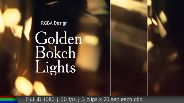 Bokeh Lights Golden Backgrounds alt