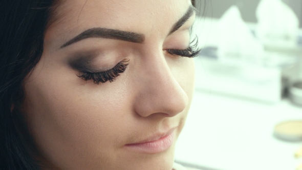 Make-up Artist Applying Makeup