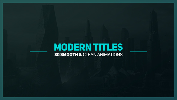 Modern Titles