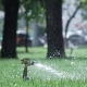 Sprinkler Irrigation In Park - VideoHive Item for Sale