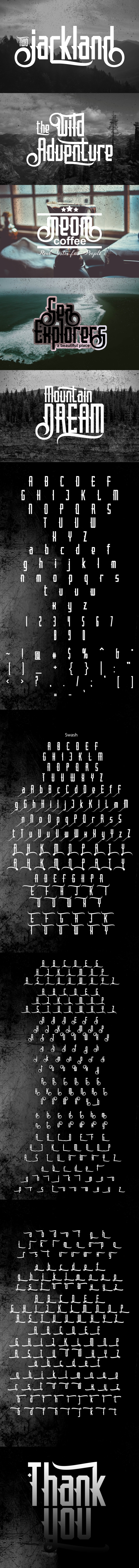 Jackland Two - Decorative Fonts