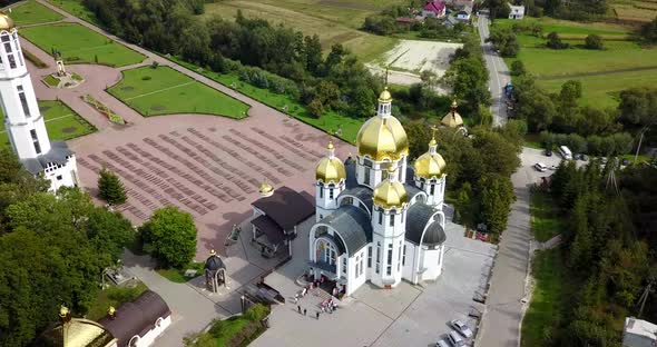 Zarvanytsia Spiritual Center of the Greek Catholic Church in Ternopil Region Ukraine alt