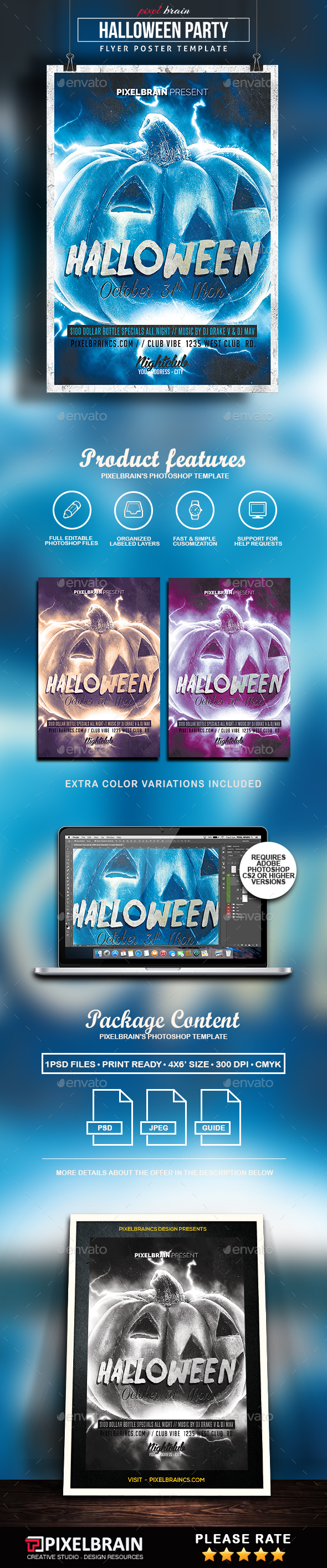 Halloween Flyer Template