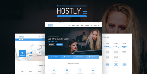 HOSTLY - Responsive - ThemeForest 18002354