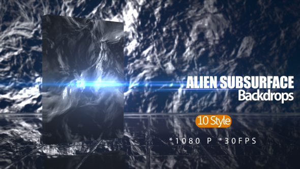 Alien Subsurface -10 Backdrops