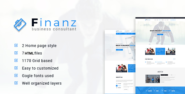 Finanz - Business - ThemeForest 18012522