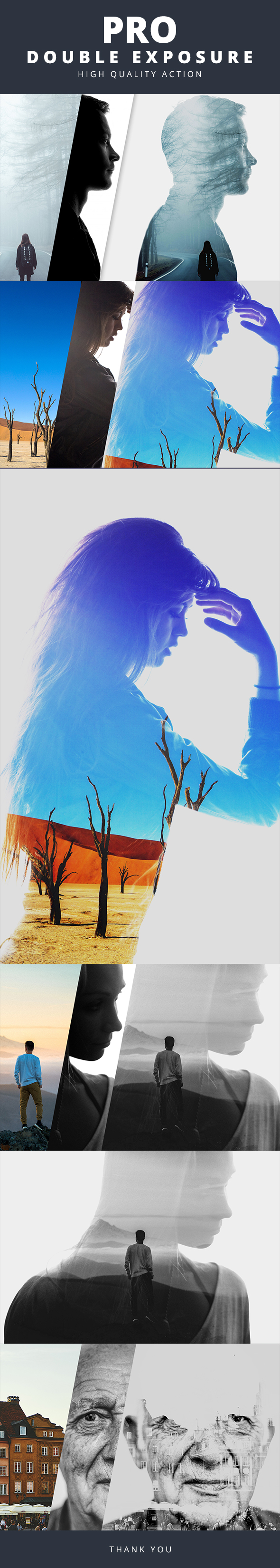 Pro Double Exposure Action - Photo Effects Actions