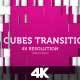 3D Cubes Transition 05 - 4K - VideoHive Item for Sale