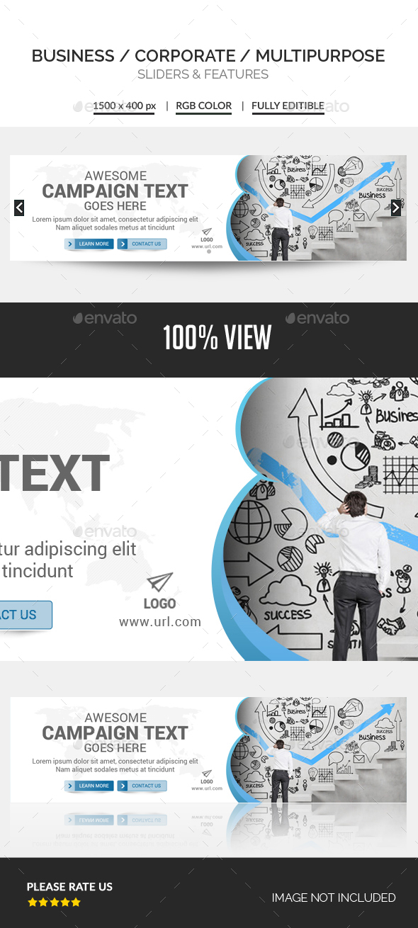 Business Slider - Sliders & Features Web Elements