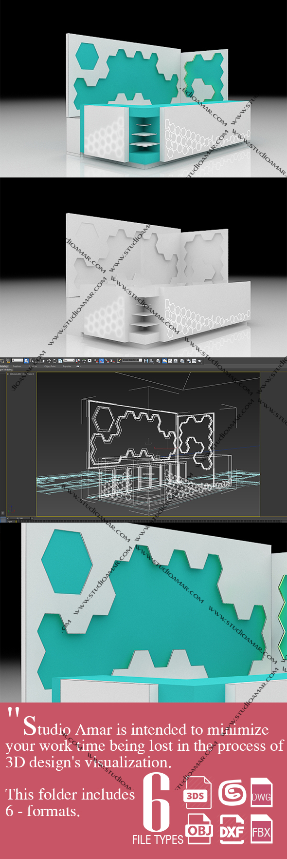 Realistic Counter Design - 3Docean 18029214