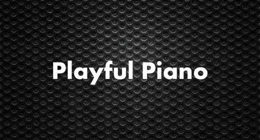 Playful piano