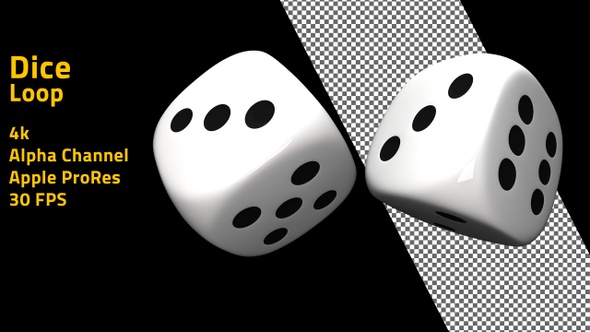 White Dice Loop alt
