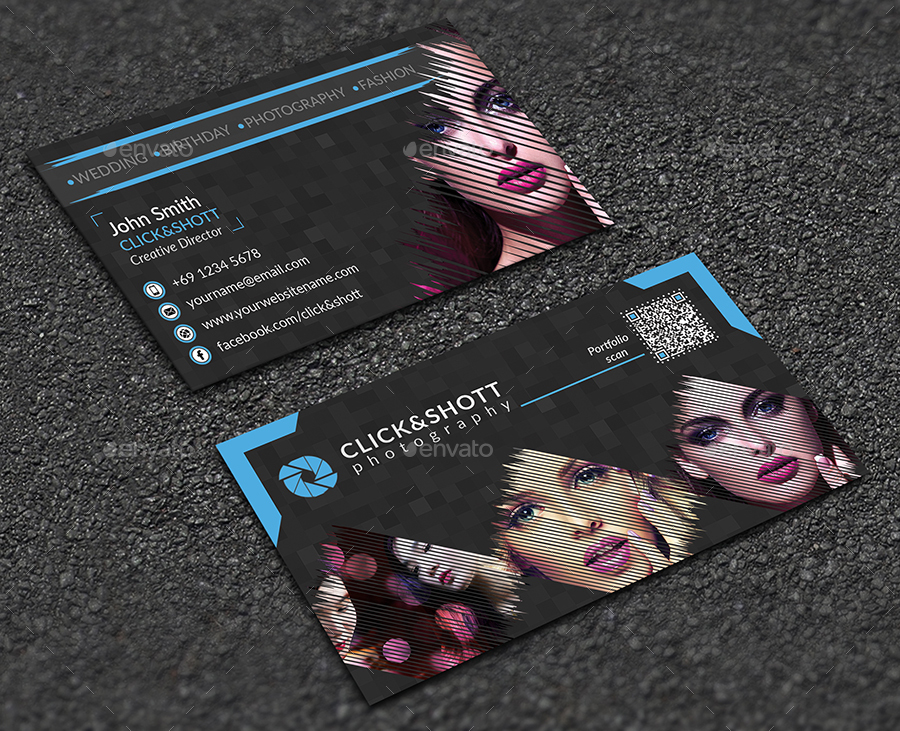 photography business card by Alignthemes | GraphicRiver