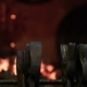 Fire and Hot Coals in the Fireplace - VideoHive Item for Sale