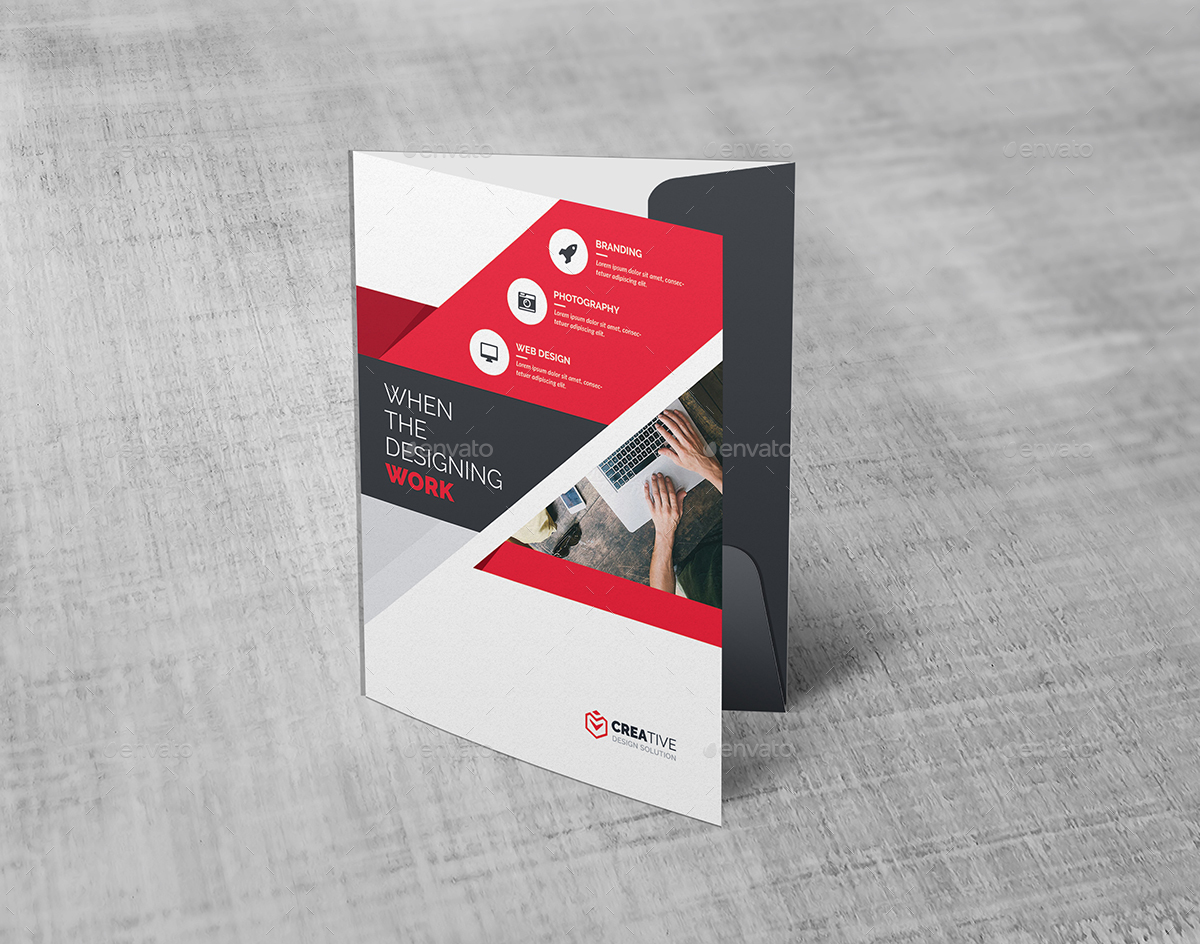 Presentation Folder, Print Templates | GraphicRiver