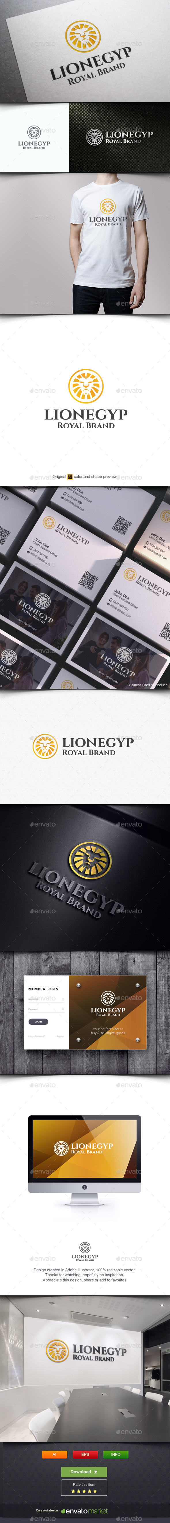Lion Group - Animals Logo Templates