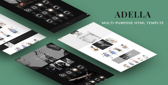 Adella - Kute HTML Template