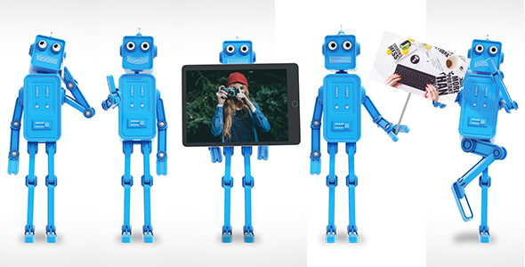 Funny Robot Character - VideoHive 18056853