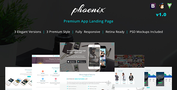 Phoenix App Landing Page