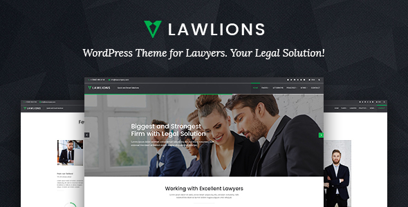 Law Lions - Lawyers Attorneys Business WordPress Theme - Business Corporate