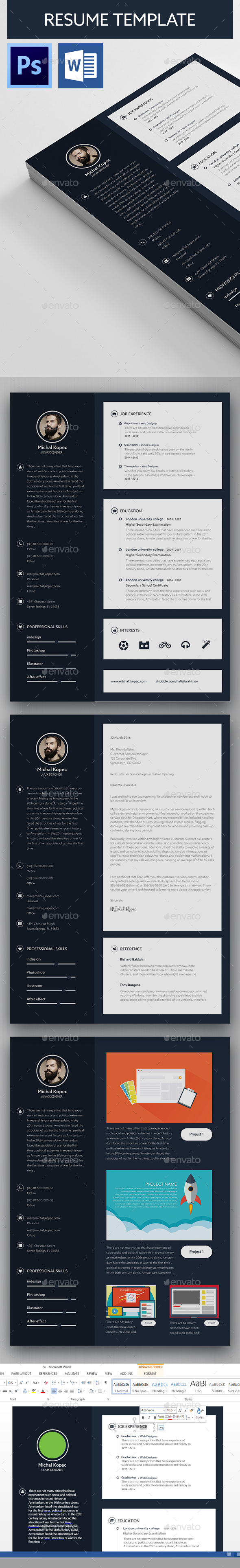 Resume Template - Resumes Stationery