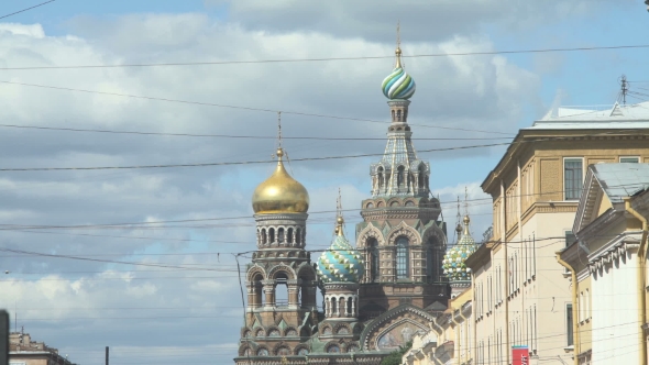 Church Of The Savior On Spilled Blood