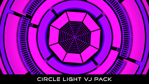 Circle Light VJ Pack alt