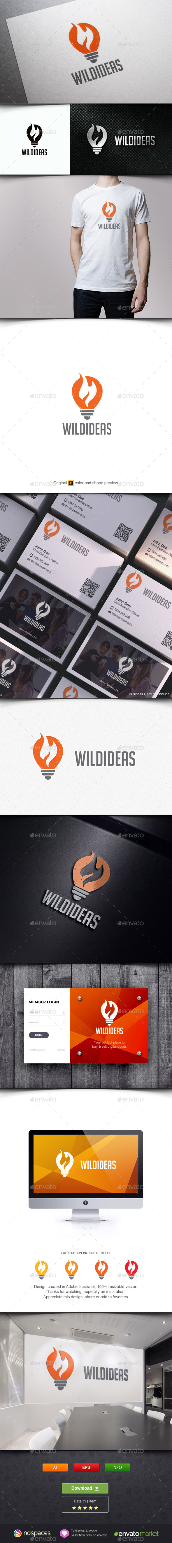 Wild Idea Logo - Objects Logo Templates